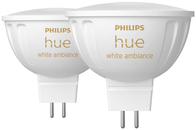 Hue WA MR16 LED glödlampa 5.1 W GU5.3 2-pack