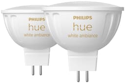 Philips Hue WA MR16 LED-lyspære 5,1W GU5.3 2-pk