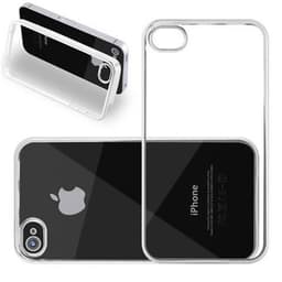 iPhone 4 / 4S Suojakuori Kotelo (Hopea)