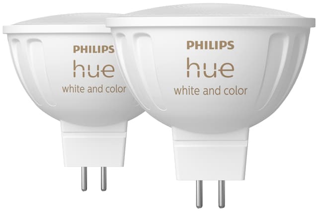 Hue WCA MR16 LED lampa 6.3 W 2-pack