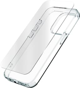 Zagg iPhone 15 Pro Glass Elite 360 deksel og skjermbeskytter (gjennomsiktig)
