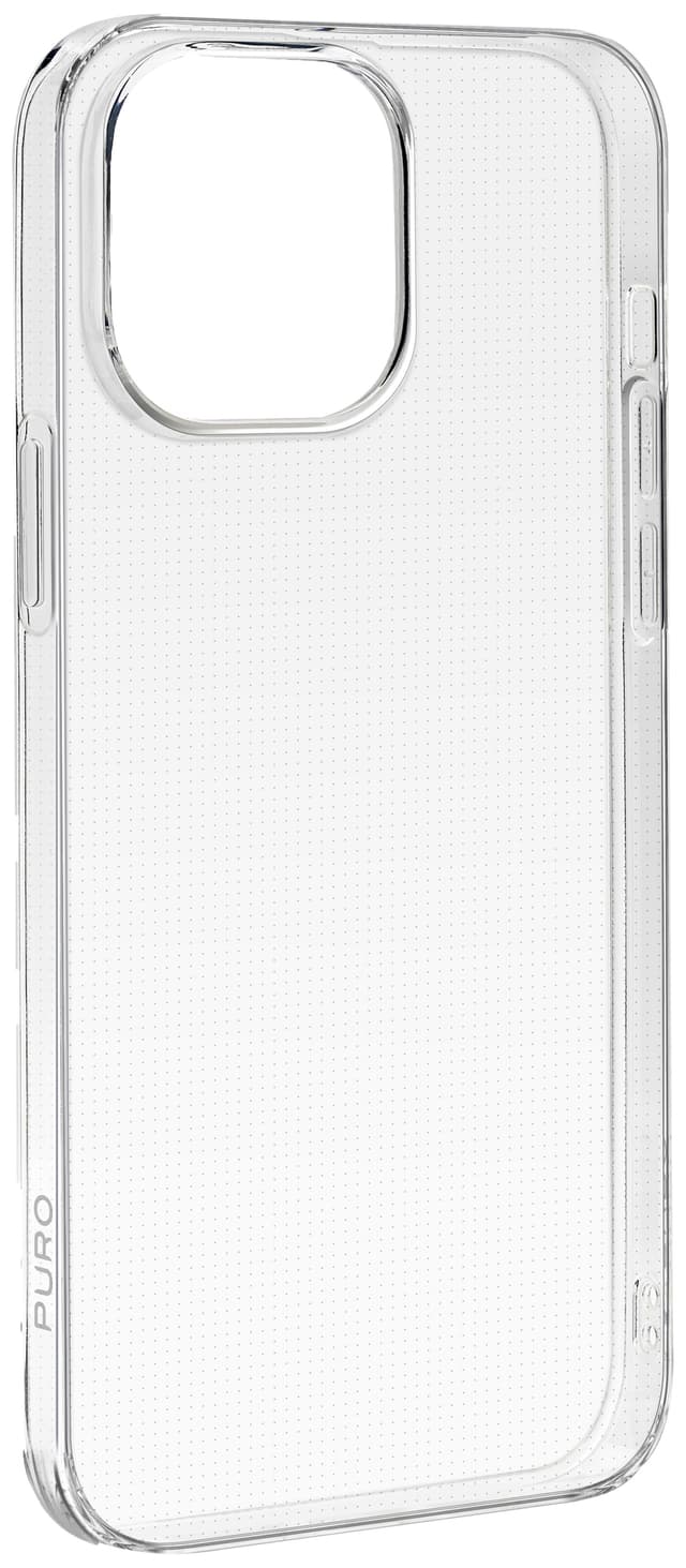 Puro 0.3 Nude iPhone 15 Pro Max deksel (gjennomsiktig)