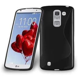 LG OPTIMUS G PRO 2 silikondeksel case (svart)