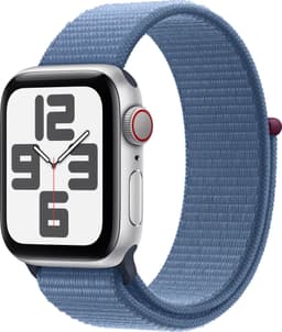 Apple Watch SE 2nd Gen 40mm LTE (Silver Alu/Winter blue sportband)