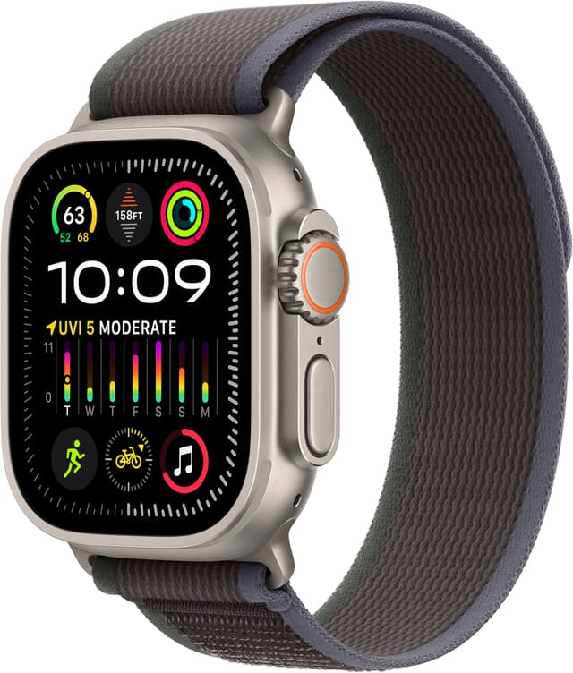Apple Watch Ultra 2 49mm GPS+CEL Titanium M/L (Blue/Black/Trail Loop)