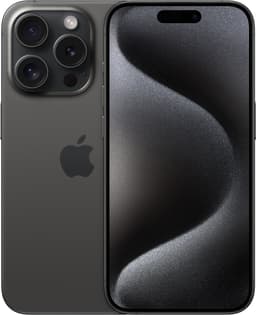 iPhone 15 Pro 5G smarttelefon 256GB Svart Titan