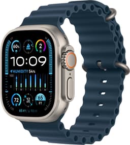 Apple Watch Ultra 2 49 mm GPS+CEL titaani (sininen/Ocean Band)