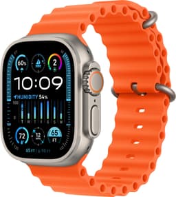 Apple Watch Ultra 2,49mm GPS+CEL Titanium (Orange/Hav bånd)