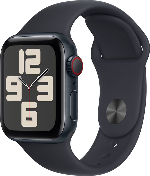 Apple Watch SE 2nd Gen 40mm LTE (Midnight Alu/Midnight sport band S/M)