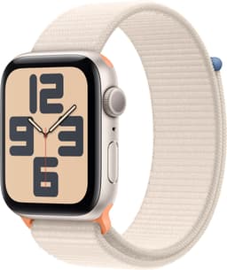 Apple Watch SE 2nd Gen 44mm GPS (Stjerneskær Alu/Stjerneskær sportsrem)