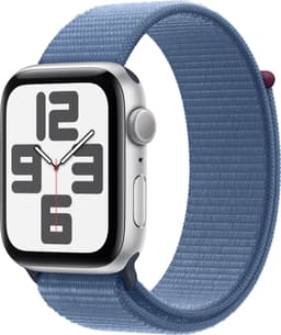 Apple Watch SE 2nd Gen 44mm GPS (Silver Alu/Winter blue sport loop)