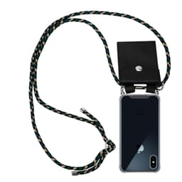 iPhone XS MAX Deksel med Halskjede (brun)