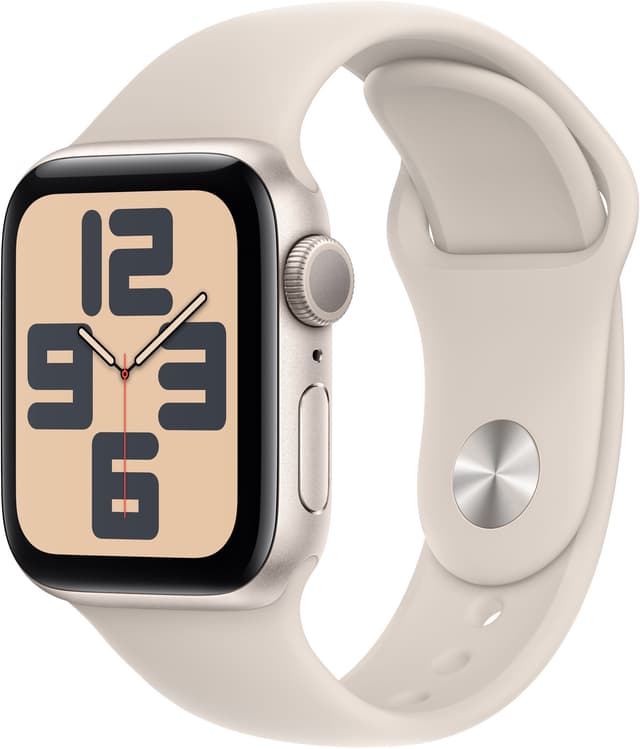 Apple Watch SE 2nd Gen 40mm GPS (Starlight/Starlight sportband S/M)