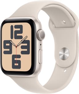 Apple Watch SE 2nd Gen 44mm GPS (Stjerneskær/Stjerneskær sportsrem S/M)