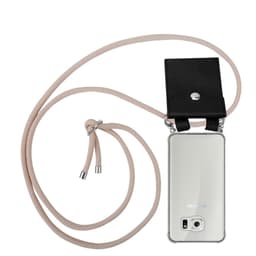 Samsung Galaxy S6 Skal Fodral Kedja (Rosa)