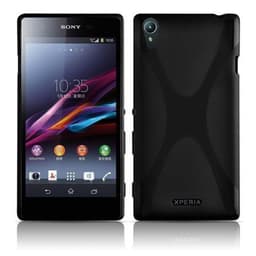 Sony Xperia T3 Skal Fodral Case (Svart)