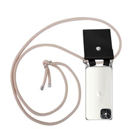 iPhone 12 / 12 PRO Etui Cover Kæde (Lyserød)