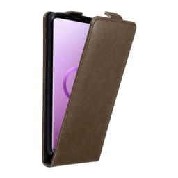 Samsung Galaxy S9 PLUS deksel flip cover (brun)