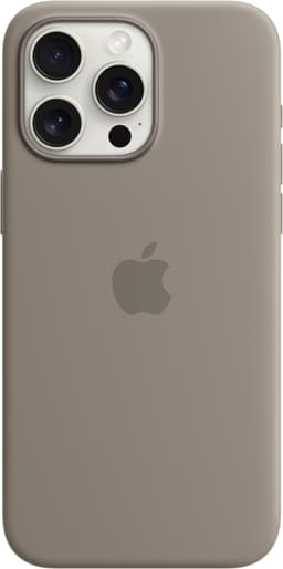 iPhone 15 Pro Max Silikonfodral med MagSafe (clay)