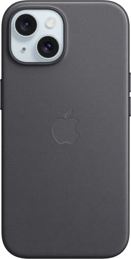 iPhone 15 FineWoven skal med MagSafe (svart)