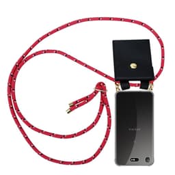 Sony Xperia XZ1 COMPACT Skal Fodral Kedja (Rosa)