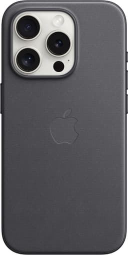 iPhone 15 Pro FineWoven skal med MagSafe (svart)