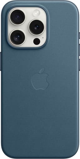 iPhone 15 Pro FineWoven skal med MagSafe (pacific blue)
