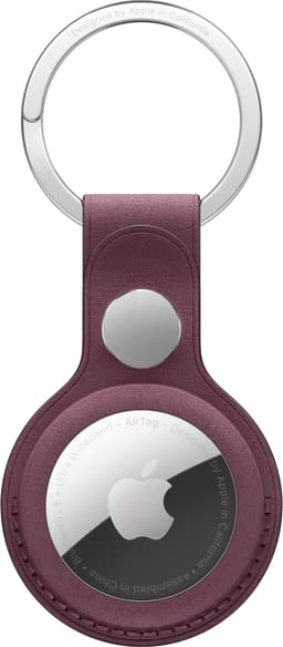 AirTag FineWoven nyckelring (mulberry)