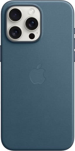 iPhone 15 Pro Max FineWoven skal med MagSafe (pacific blue)