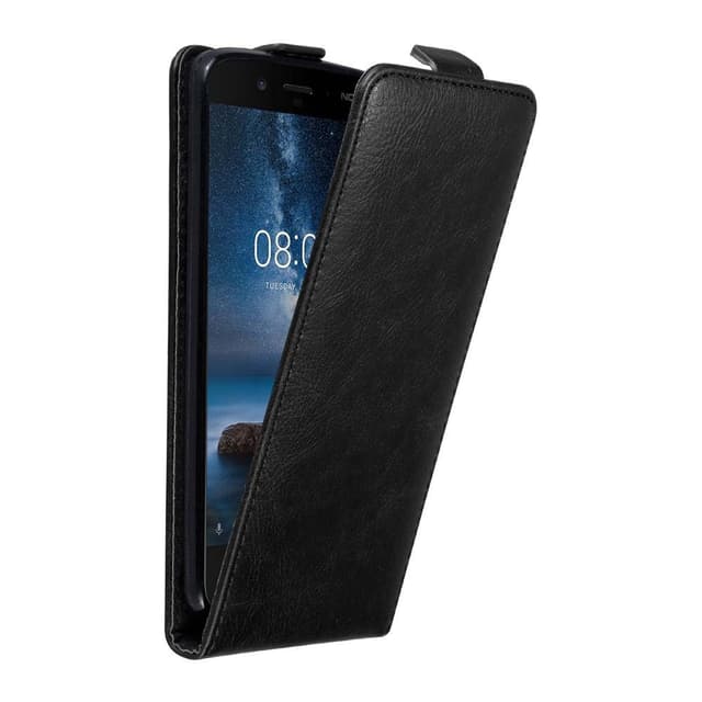 Nokia 8 2017 Pungetui Flip Cover (Sort)