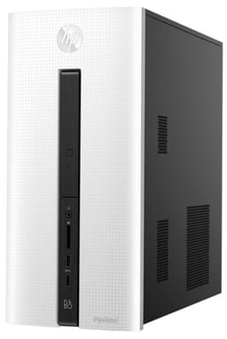 HP Pavilion 550-513no stationær PC - hvid