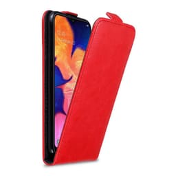 Samsung Galaxy A10 / M10 deksel flip cover (rød)