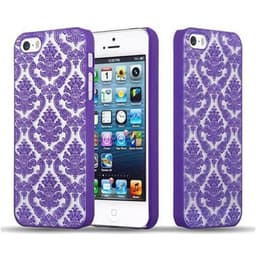 iPhone 5 / 5S / SE 2016 Hardt Deksel Cover (lilla)
