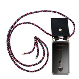 Motorola MOTO Z2 Deksel med Halskjede (blå)