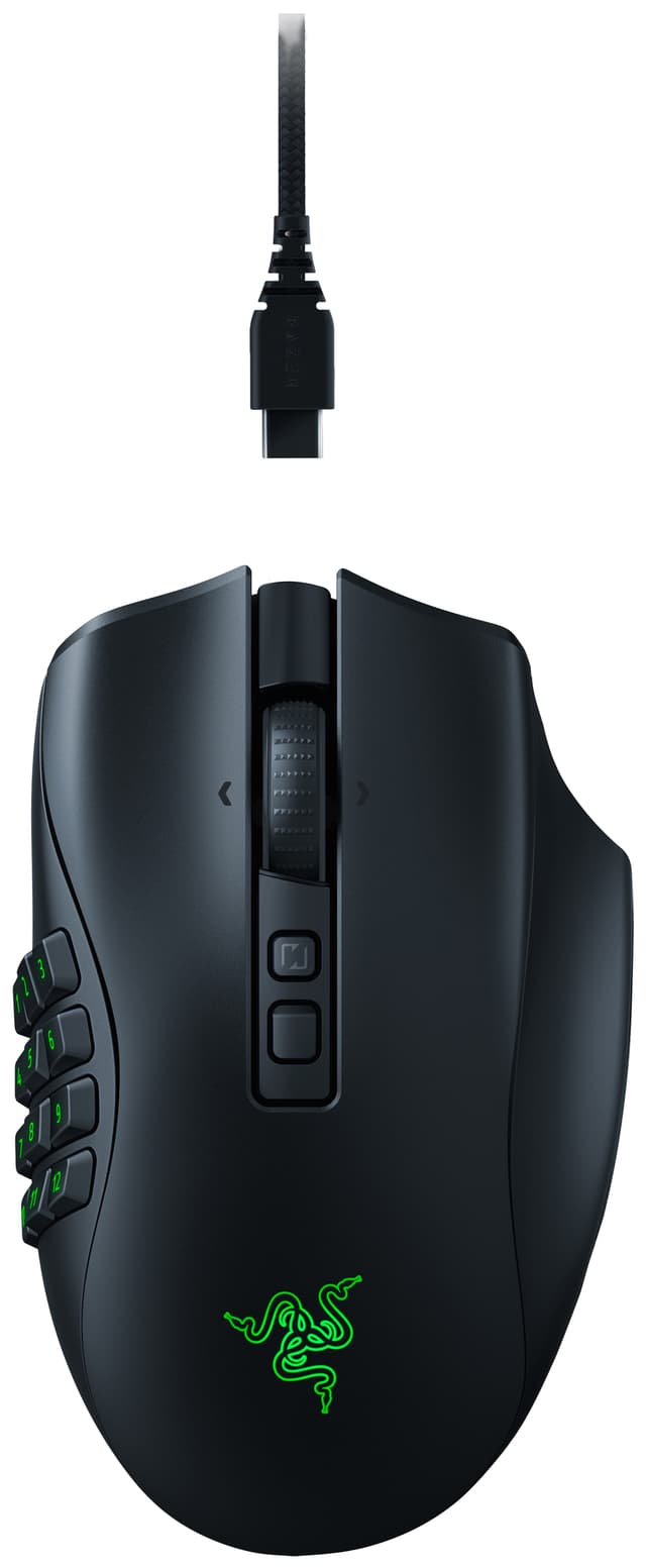 Razer Naga V2 Pro trådlös gamingmus