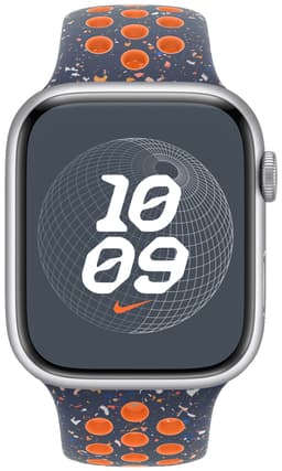 Apple 45mm Nike Sportband - M/L (Blue Flame)