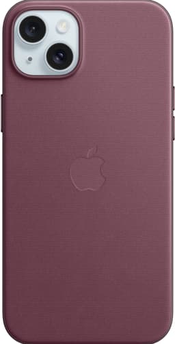 iPhone 15 Plus FineWoven deksel med MagSafe (morbær)