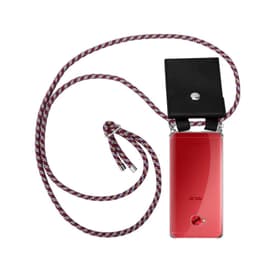 Skal Asus ZenFone 4 Selfie PRO Fodral Kedja (Röd)