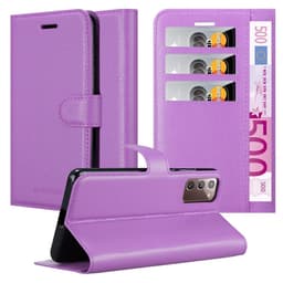 Samsung Galaxy NOTE 20 lommebokdeksel etui (lilla)