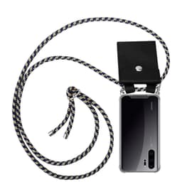 Huawei P30 PRO Deksel med Halskjede (blå)