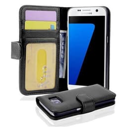 Samsung Galaxy S7 lommebokdeksel case (svart)