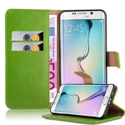 Samsung Galaxy S6 EDGE PLUS Pungetui Cover Case (Grøn)
