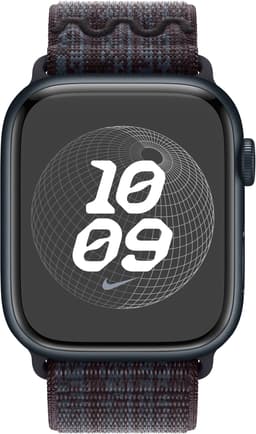 Apple 45mm Nike Sport Loop (sort/blå)