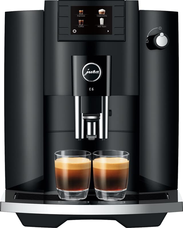 Jura E6 kaffemaskin 15437 (Piano Black)