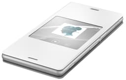 Sony Style Cover Window Fodral SCR24 Xperia Z3 (vit)