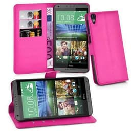 HTC Desire 820 lommebokdeksel etui (rosa)