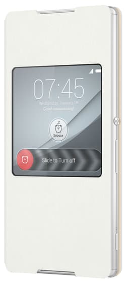 Style Cover -kotelo SCR30 Sony Xperia Z3+ (valkoinen)