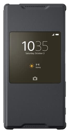 Sony Style cover SCR42 til Xperia Z5 - sort