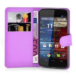 Motorola MOTO X lommebokdeksel etui (lilla)
