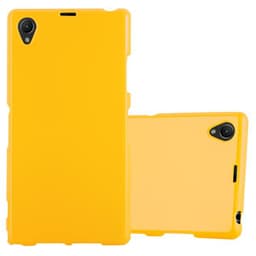 Sony Xperia Z1 Skal Fodral Case (Gul)
